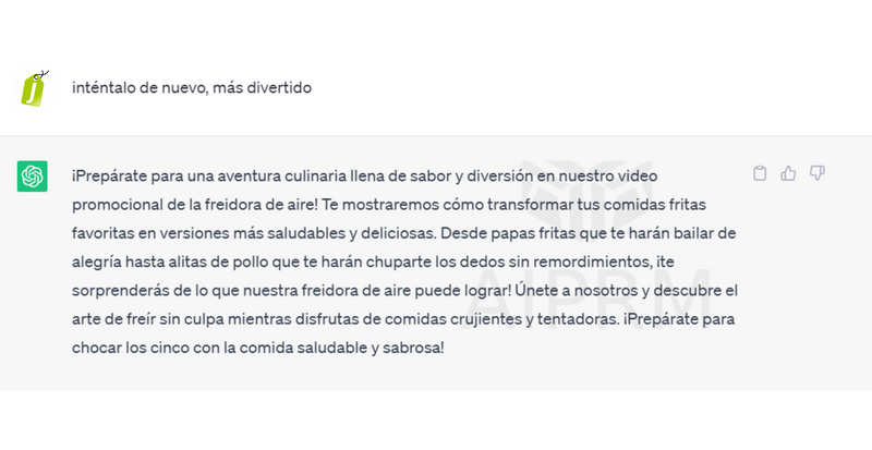 Idea vídeo reel divertida