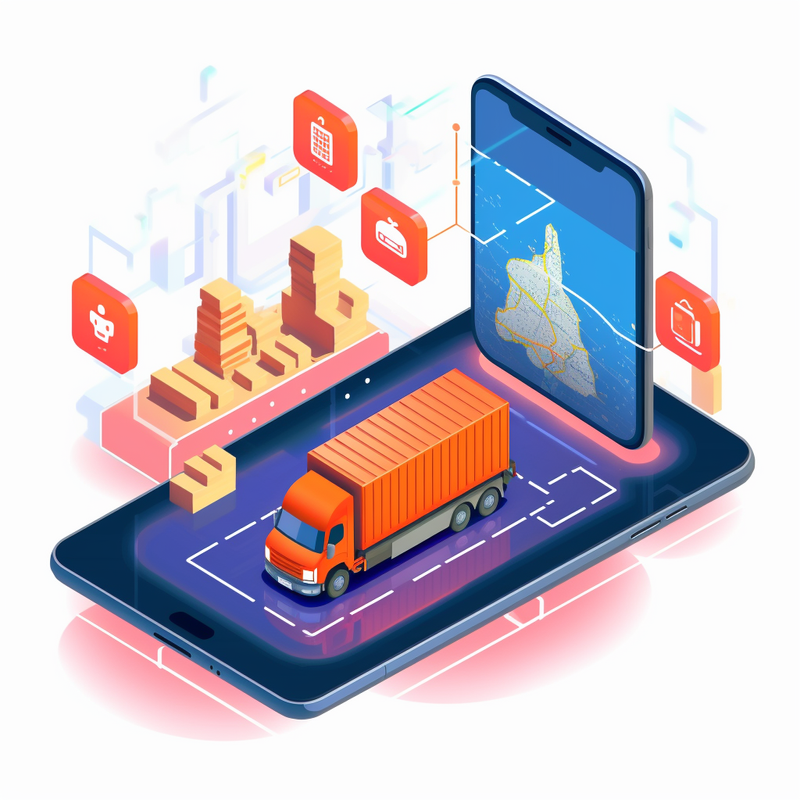 Imagen de una interfaz de seguimiento de envíos en un teléfono móvil.