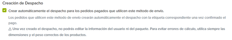 automatic orders