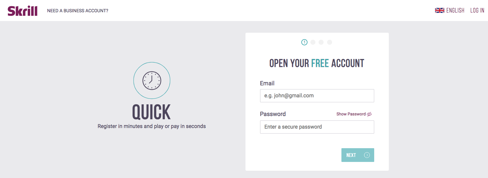 signup