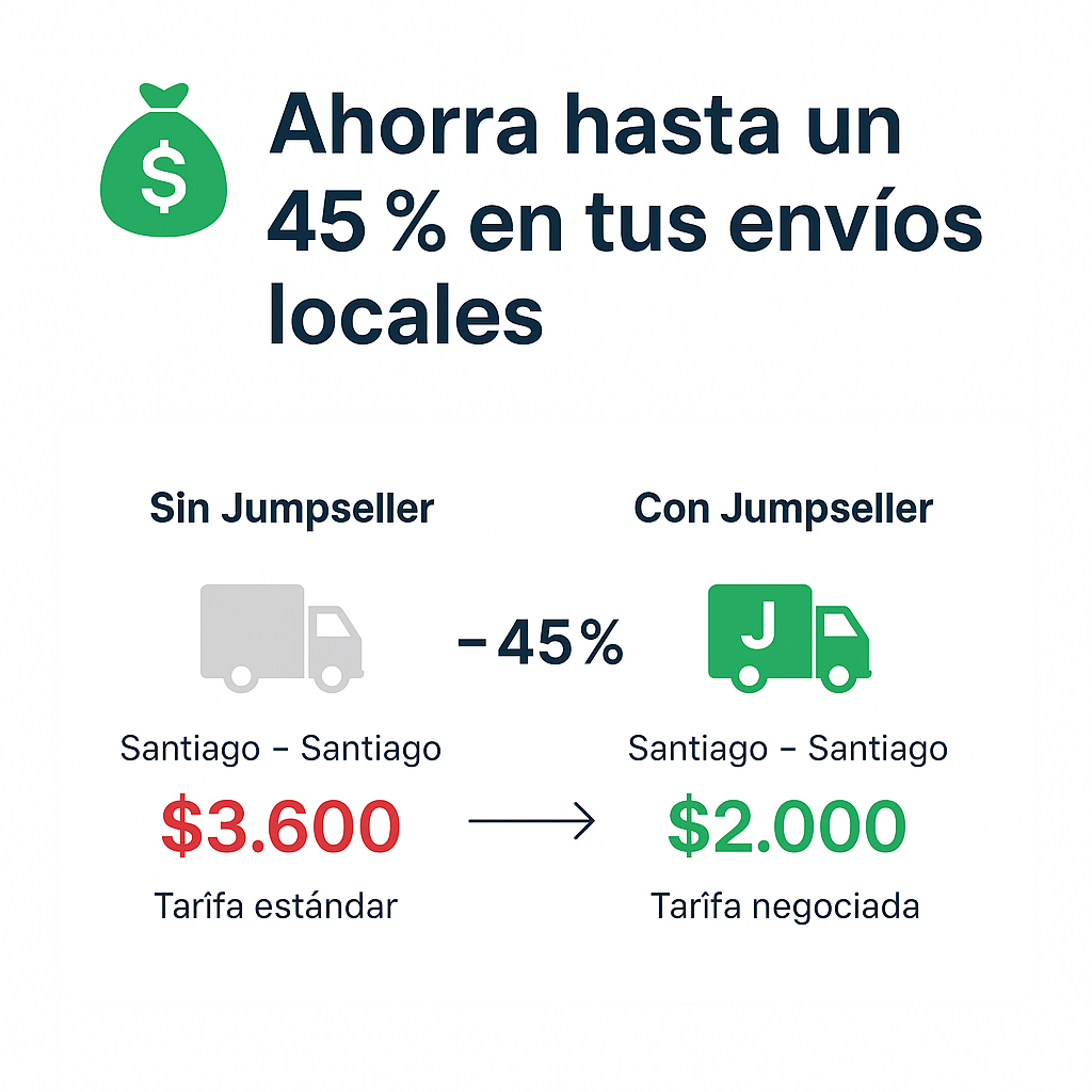 Tabla de tarifas personalizadas y vista del checkout mostrando múltiples opciones de envío.